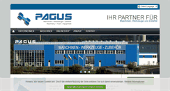 Desktop Screenshot of pagus.eu
